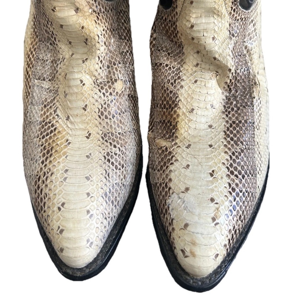 Men’s Laredo Genuine, Python, Snake Skin, Cowboy … - image 6